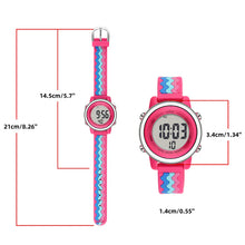Load image into Gallery viewer, Colourful Ripple Digital Sports Watch