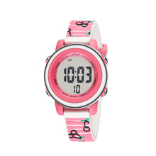 Load image into Gallery viewer, Pink Stripes Cherry Digital Sports Watch