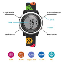 Load image into Gallery viewer, Aleph Beis Digital Sports Watch