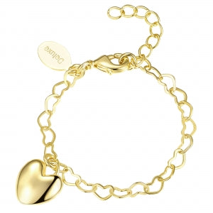 Heart Chain Bracelet