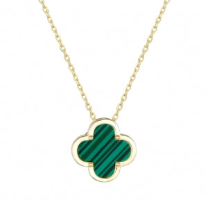 Green Clover Necklace