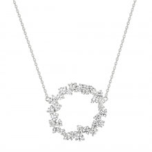 Load image into Gallery viewer, CZ Circle Necklace
