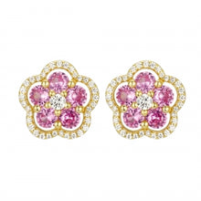 Load image into Gallery viewer, Large Flower Stud Earrings
