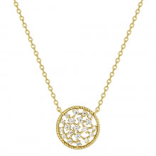 Load image into Gallery viewer, Round Scattered CZ Necklace
