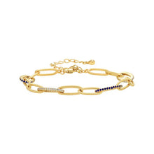 Load image into Gallery viewer, Dainty Matte Links Bracelet
