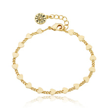 Load image into Gallery viewer, Hearts On Link Bracelet

