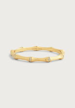 Load image into Gallery viewer, Anabel Aram Bamboo Hinged Bangle

