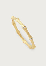 Load image into Gallery viewer, Anabel Aram Bamboo Hinged Bangle
