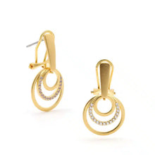 Load image into Gallery viewer, Stacked Circles Earring
