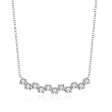 Load image into Gallery viewer, CZ Bar Checkerboard Necklace
