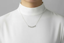 Load image into Gallery viewer, CZ Bar Checkerboard Necklace
