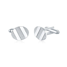 Load image into Gallery viewer, Oval Design Cufflinks
