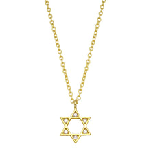 Load image into Gallery viewer, Dainty Magen David Necklace
