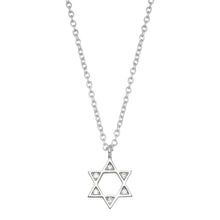 Load image into Gallery viewer, Dainty Magen David Necklace
