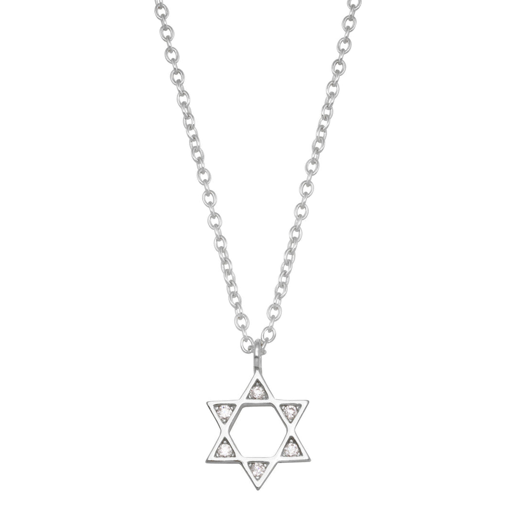 Dainty Magen David Necklace