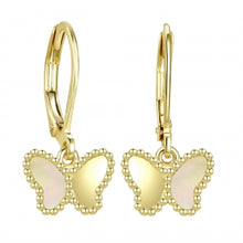 Load image into Gallery viewer, Half And Half Butterfly Earrings
