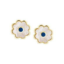 Load image into Gallery viewer, Soft Mother-of-Pearl Flower Stud Earring
