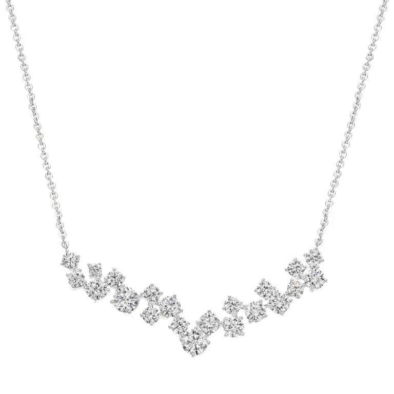 Angled Diamond Bar Pendant