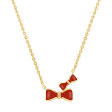 Load image into Gallery viewer, Sweet Enamel Bows Pendant
