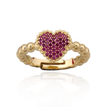 Load image into Gallery viewer, Heart Pillow Ring
