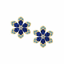 Load image into Gallery viewer, Classy Teenage Flower Stud Earring
