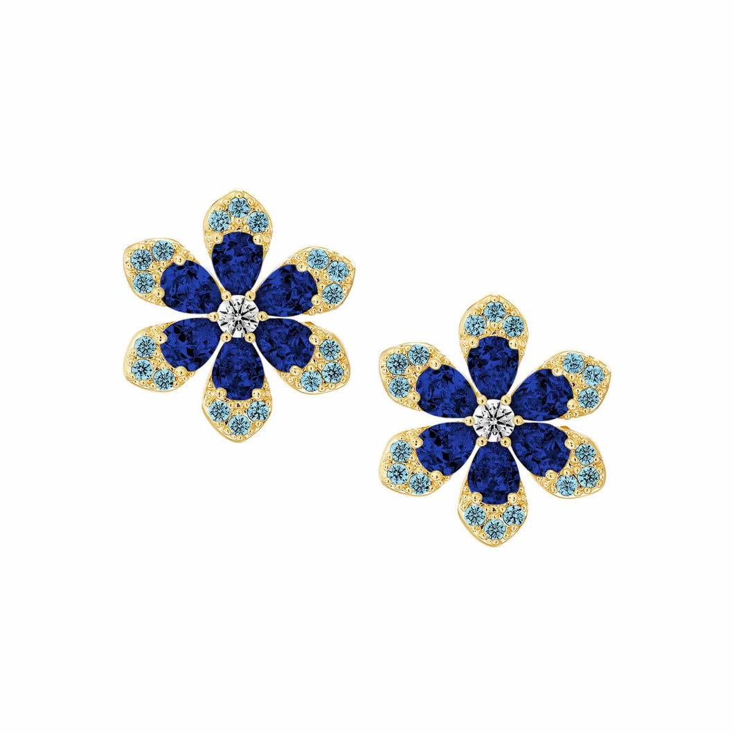 Classy Teenage Flower Stud Earring