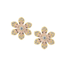 Load image into Gallery viewer, Classy Teenage Flower Stud Earring
