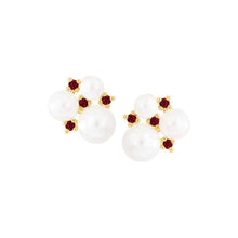 Load image into Gallery viewer, Kids Pearl Cluster Stud Earring
