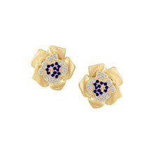 Load image into Gallery viewer, Ruffled Flower Stud Earring
