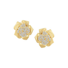 Load image into Gallery viewer, Ruffled Flower Stud Earring
