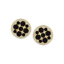 Load image into Gallery viewer, Bold Diamond Circle Stud Earring
