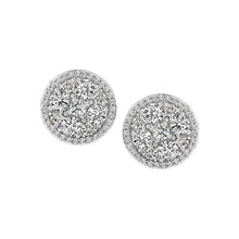 Load image into Gallery viewer, Bold Diamond Circle Stud Earring
