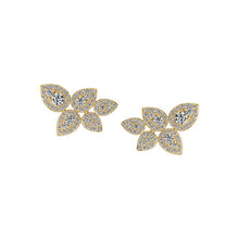 Load image into Gallery viewer, Leaves Statement Stud Earring
