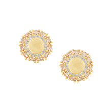Load image into Gallery viewer, Rolling Disk Stud Earring
