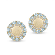 Load image into Gallery viewer, Rolling Disk Stud Earring
