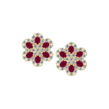 Load image into Gallery viewer, Exquisite Teen Flower Stud Earring
