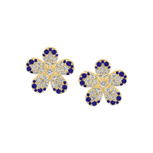 Load image into Gallery viewer, Refined Floral Stud Earring
