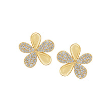 Load image into Gallery viewer, Pave Daisy Stud Earring
