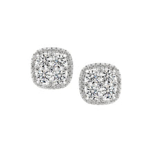 Load image into Gallery viewer, Gemstone Block Stud Earring
