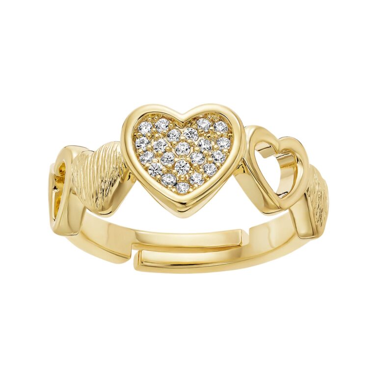 Varied Hearts Ring