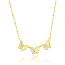 Load image into Gallery viewer, Double-Sided, Butterfly Necklace
