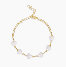 Load image into Gallery viewer, Candy Heart Link Bracelet
