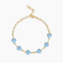 Load image into Gallery viewer, Candy Heart Link Bracelet
