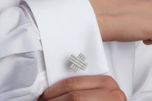 Load image into Gallery viewer, X Design Cufflinks
