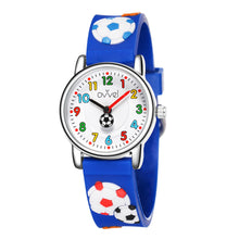 Load image into Gallery viewer, Blue Soccer Watch
